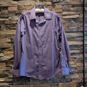 George Deep Purple Dress Shirt